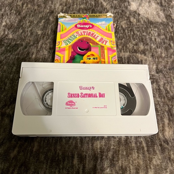 Barney VHS Tape Vintage Classic Collection Sense Sational  Day VHS Tape - Picture 3 of 7